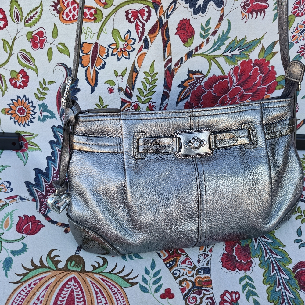 Brighton Pewter Women's Crossbody Evening Bag